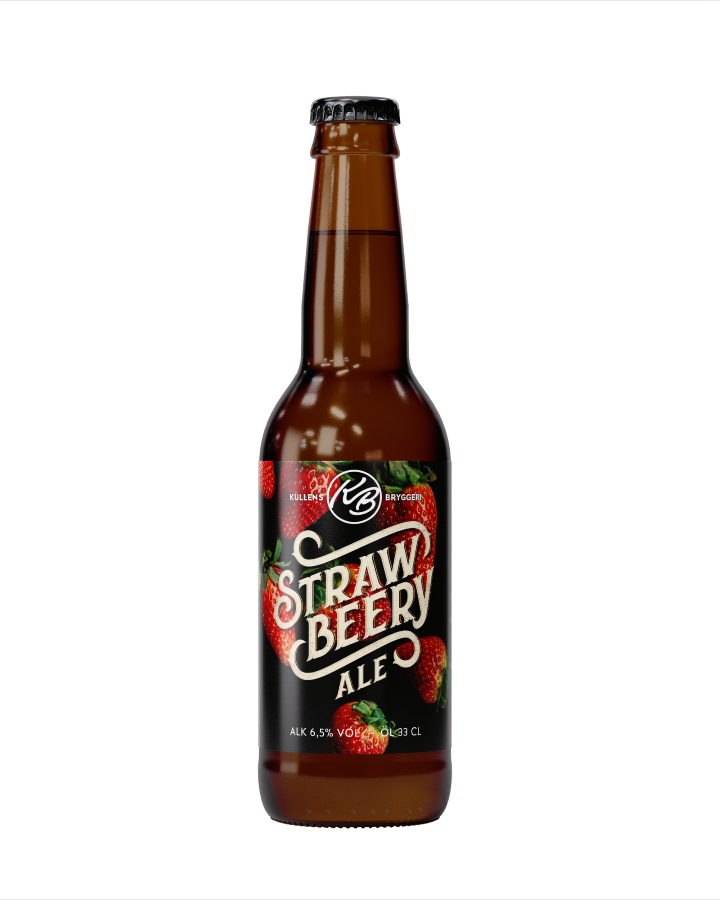 Ölflaska Strawberry